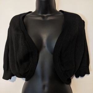 Michael Kors M Knitted Black Bolero Sweater